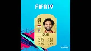 evolution salah fifa card