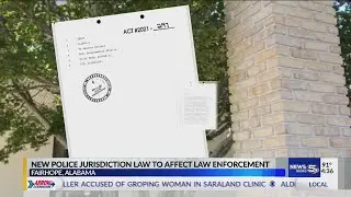 VIDEO: New Alabama law limits police enforcement and other ordinances outside city jurisdictions