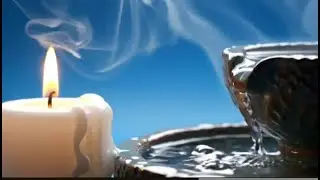 Deep Relaxation Candle & Flowing Water Sounds for Meditation, Stress Relief, Sleep & Inner Peace