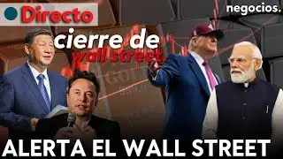 CIERRE DE WALL STREET: Trump afloja con India, China carga contra Musk y el oro y la plata se hunden