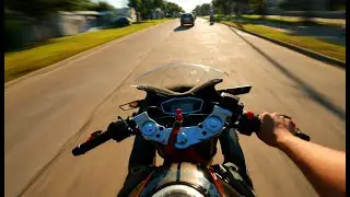 Disfrutando d&iacute;a de sol | Zanella RZ3 R | POV | 4K  Voge 300 RR onboard - Solo sonido motor Cinematic