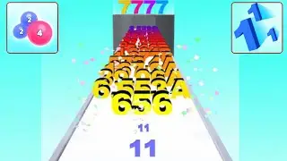 👁️&zwj;🗨️ Melty Bubble vs Number Merge Run 🧩 jelly 2048 ball New Update Gameplay part 03
