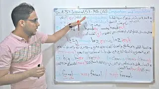 انكليزي الاول متوسط | الوحدة الخامسة | موضوع المقارنة و التفضيل (Comparative & Superlative)