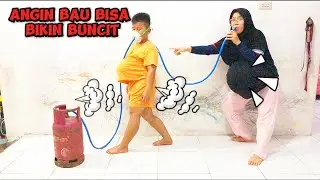 DRAMA LUCU😂 🎈ANGIN BAU & GAS ELPIJI  BISA BUAT MAMA HAMIL MELAHIRKAN KEMBAR TIGA |A3 Nanbin
