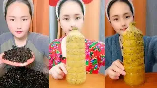 Chinese Passion Fruit Grain Mix ASMR Eating Show #32