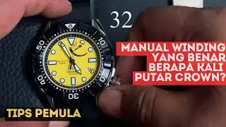 AUTOMATIC MANUAL WINDING: How Many Times Should You Turn the Crown to Charge?