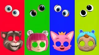 Wrong eyes👀 challenge DAME TU COSITA Paw Patrol Funny Puzzle Wrong Heads\ TOM AND ANGEL AND HUGI