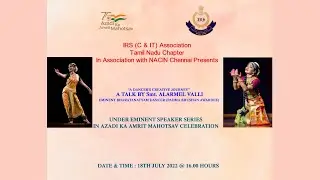 &ldquo;A DANCER&rsquo;S CREATIVE JOURNEY&rdquo; | Smt. ALARMEL VALLI