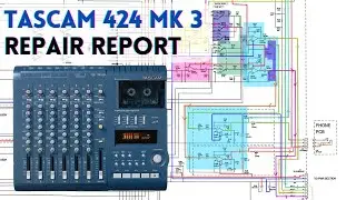 424 Mk III repair diary | Colour- coding Schematics | Monitor buss