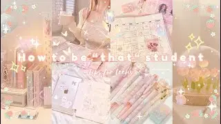 ✧･ﾟ: *✧･ﾟ:*how to be “that student”💫🎀🩰🫧 tips to becoming the best academic version of yourself ✧･ﾟ: