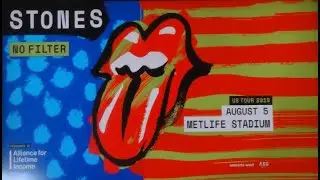 Rolling Stones No Filter Tour Metlife Rutherford N.J Charlie Watts Final US Tour Full HD