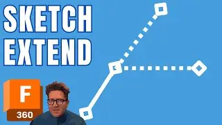 Learn Fusion 360 Sketch Extend &ndash; Easily Close & Connect Sketches  (2025)