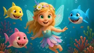 Baby Shark 🦈 | Most Popular Kids Nursery Rhymes for Preschool Learning