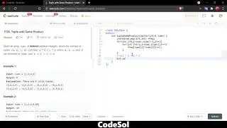 Tuple with Same Product - LeetCode SOLUTION