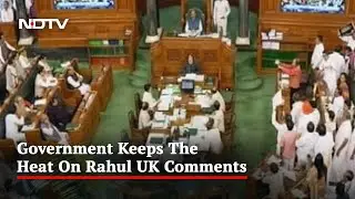 Opposition Vs Centre Over Rahul Gandhi's 