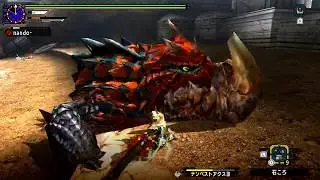 MHXX/MHGU 闘技大会 岩穿テツカブラ 剣斧(ブレイヴ) ソロS 4’56  (Arena : Drilltusk :  Switch Axe)