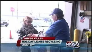 NBC26 Cares: Christmas Lights Recycling