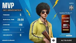 BGIS 2025 - R4 ENDZONE 1v4 WWCD 🤯 -  QUALIFIED FOR QUARTER FINALS 📈