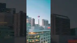 🏙 CALGARY CITY VIEW FROM HOTEL ROOM &ndash; 🇨🇦 CALGARY, CANADA