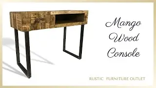 Mango Console Table | Rustic Furniture Outlet