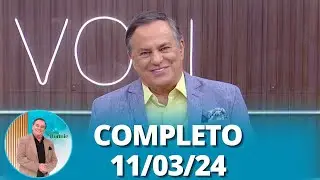 Manhã do Ronnie: Papo emocionante com Daiane dos Santos, culinária de Páscoa (11/03/24) | Completo