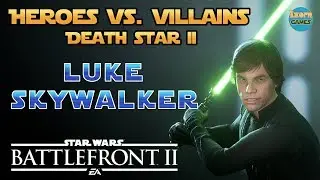 Fight against Dooku - Heroes vs Villains #05 Luke Skywalker, Death Star II - Star Wars Battlefront 2