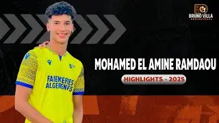 MOHAMED EL AMINE RAMDAOUI - STRIKER - PARADOU AC - ALG - 2025