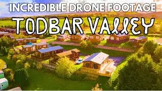 INCREDIBLE STAYCATIONS UK | TODBAR VALLEY CARAVAN PARK LANCASHIRE DRONE FOOTAGE