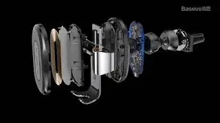 Apple Quince | Baseus  Charging  Gravity Car Mount