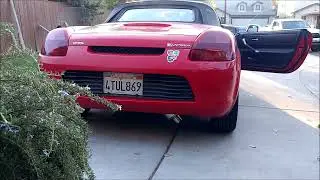 Toyota MR2 Spyder Cruise w/ Full Catless Exhaust