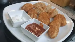 Street style paneer kurkure or fried momos recipe 😋🤤 tasty, easy, simple quick recipe ✅