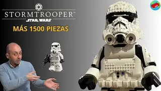 Lego Star Wars 75276 Stormtrooper  MEGAFIGURA - Speed Build 🔴 Skywalker Saga 🔴 + 2300 piezas