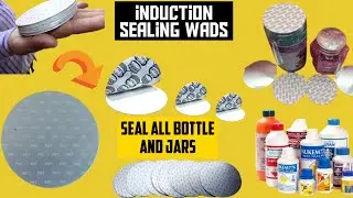 Induction Sealing Wads : Seal Bottles and Jars Using Induction Seal