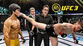 Bruce Lee vs Paul Felder   EA Sports UFC 3   Epic Fight 🔥🐲