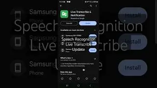 Google updates Live Transcribe & Speech Recognition Service #livetranscribe #speechrecognition