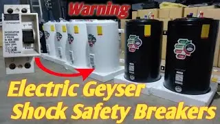 🔹 Electric Geyser Breaker | Safety🔹 Shock Proof Your Geyser! Safety Breaker Installation Tutorial