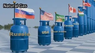 Countries by Natural Gas Reserves 2024 | Top 20 Nations