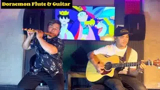 Doraemon Theme Flute & Guitar ( Instrumental )