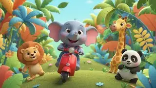 Wheels on the Scooter | Fun Scooter Song for Toddlers to Watch, Sing and Learn
