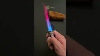 cool lighters..The Chroma Torch is unmatched 🤩 #colorful #chroma #torch #flame #colors #unboxing
