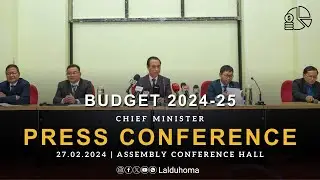 Chief Minister's Press Conference | Annual Budget 2024-25 | Pu Lalduhoma