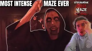 The MOST INTENSE Scare Maze EVER - Stourbridge Scare Maze 2025 (Inside the maze)