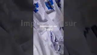Impression sur T-shirt par la SVGL
