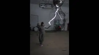 Testing High Voltage Suit #shorts