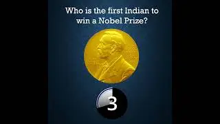 Who is the first Indian to win a Nobel Prize?||GK ||GK with prima|