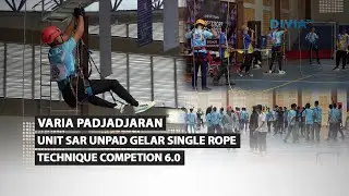 UNIT SAR UNPAD GELAR SINGLE ROPE TECHNIQUE COMPETITION 6.0