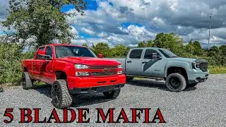 Loudest Duramax Drop In Turbos Stainless Diesel 5 BLADE!