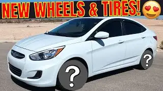 HYUNDAI ACCENT 2017 ПОЛУЧИЛ НОВЫЙ КОМПЛЕКТ КОЛЕС | Два месяца ожидания этих дисков, отложенных в заказе... Наконец-то!