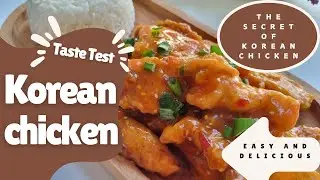 The secret of Korean chicken being delicious,Simple and delicious/Asian food