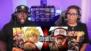 Kidd and Cee Reacts To Ken VS Terry (Street Fighter VS King of Fighters) | DEATH BATTLE!